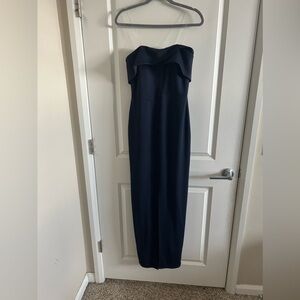 JS Collection Navy Blue Gown